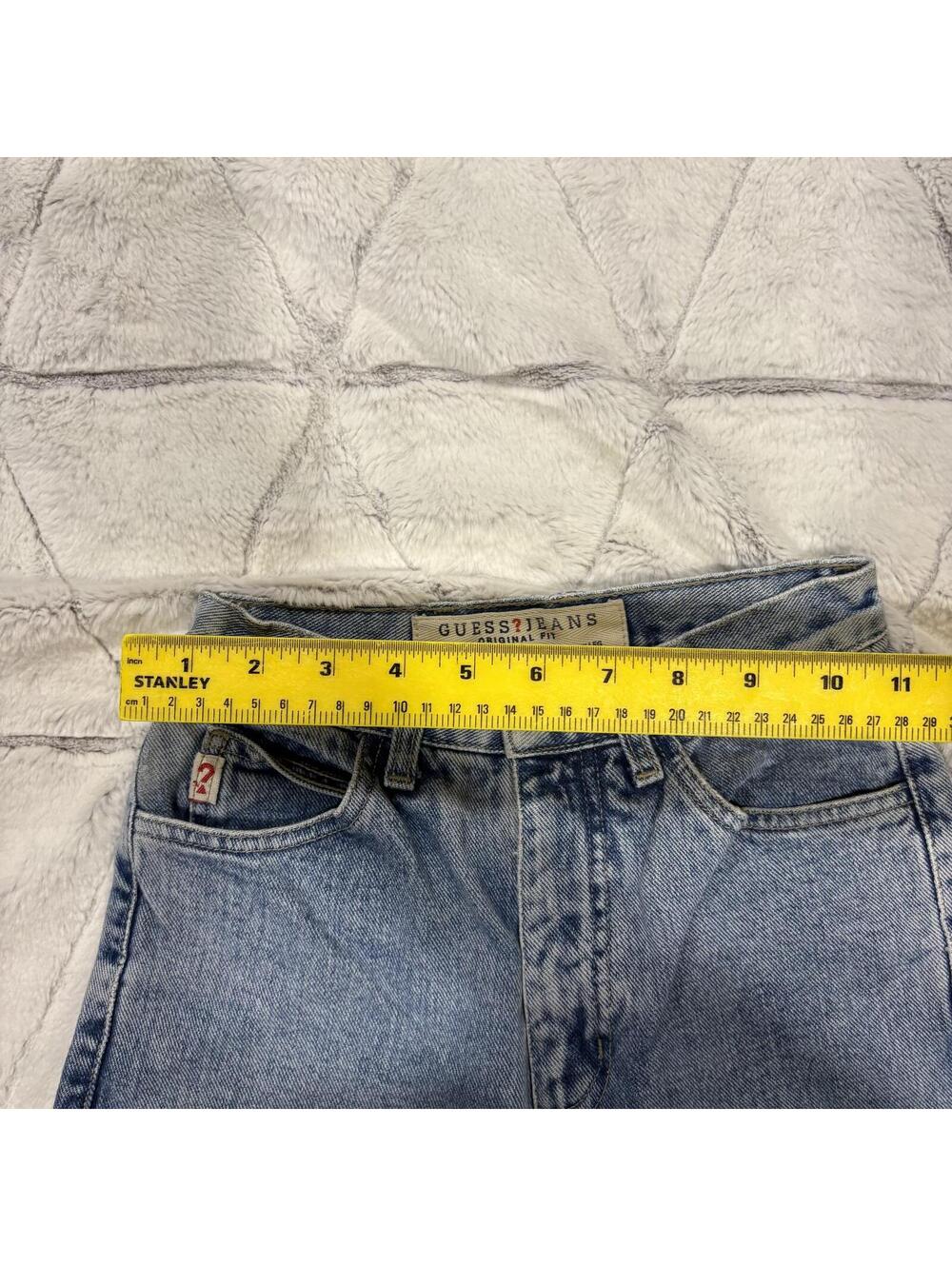Guess Original Narrow Leg Women's Jeans Size 24 100% Cotton Denim - Picture 5 of 6